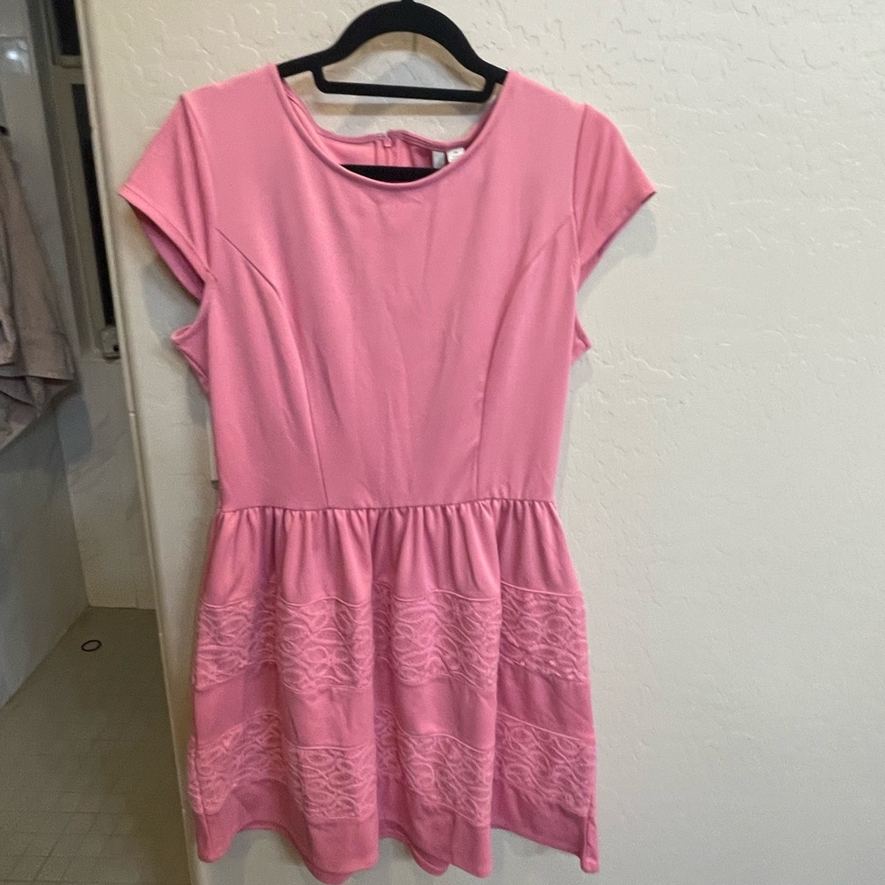 NWT Lauren Conrad pink dress
